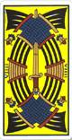 Neun der Schwerter im Tarot