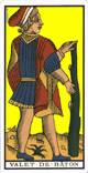 Bube der Stäbe im Tarot