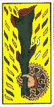Ass der Stäbe im Tarot