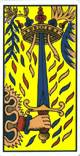 Ass der Schwerter im Tarot