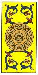 Ass der Münzen im Tarot