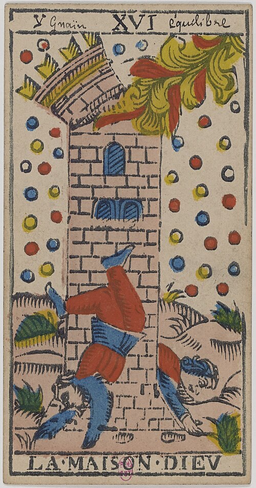 Der Turm · Historisches Marseille-Tarot
