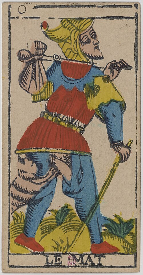 Der Narr · Historisches Marseille-Tarot